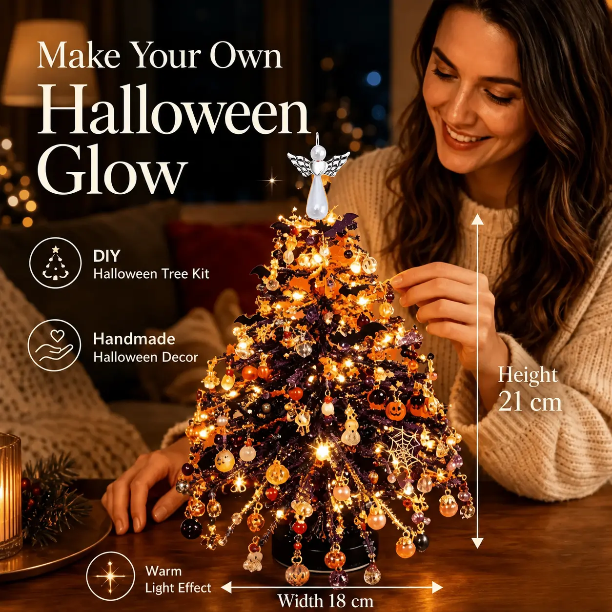 DIY Beaded Christmas Tree Kit