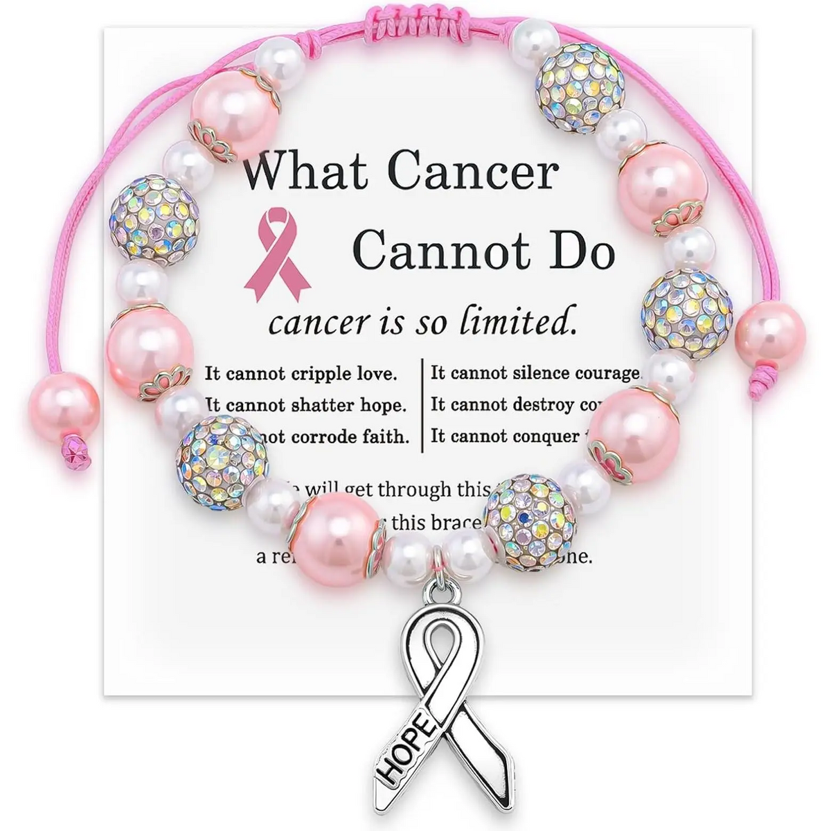 Breast Cancer Bracelet