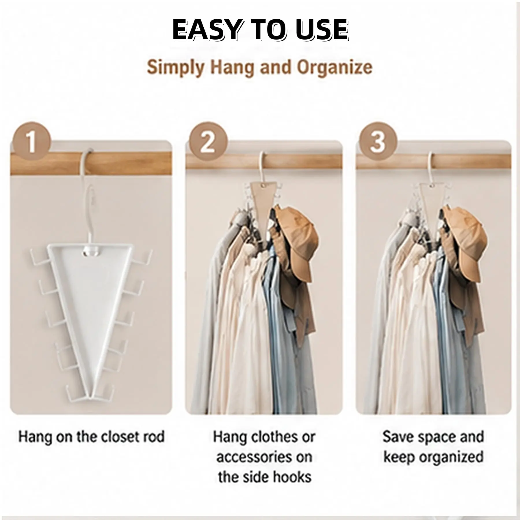 V Shaped Double Sided Organizer