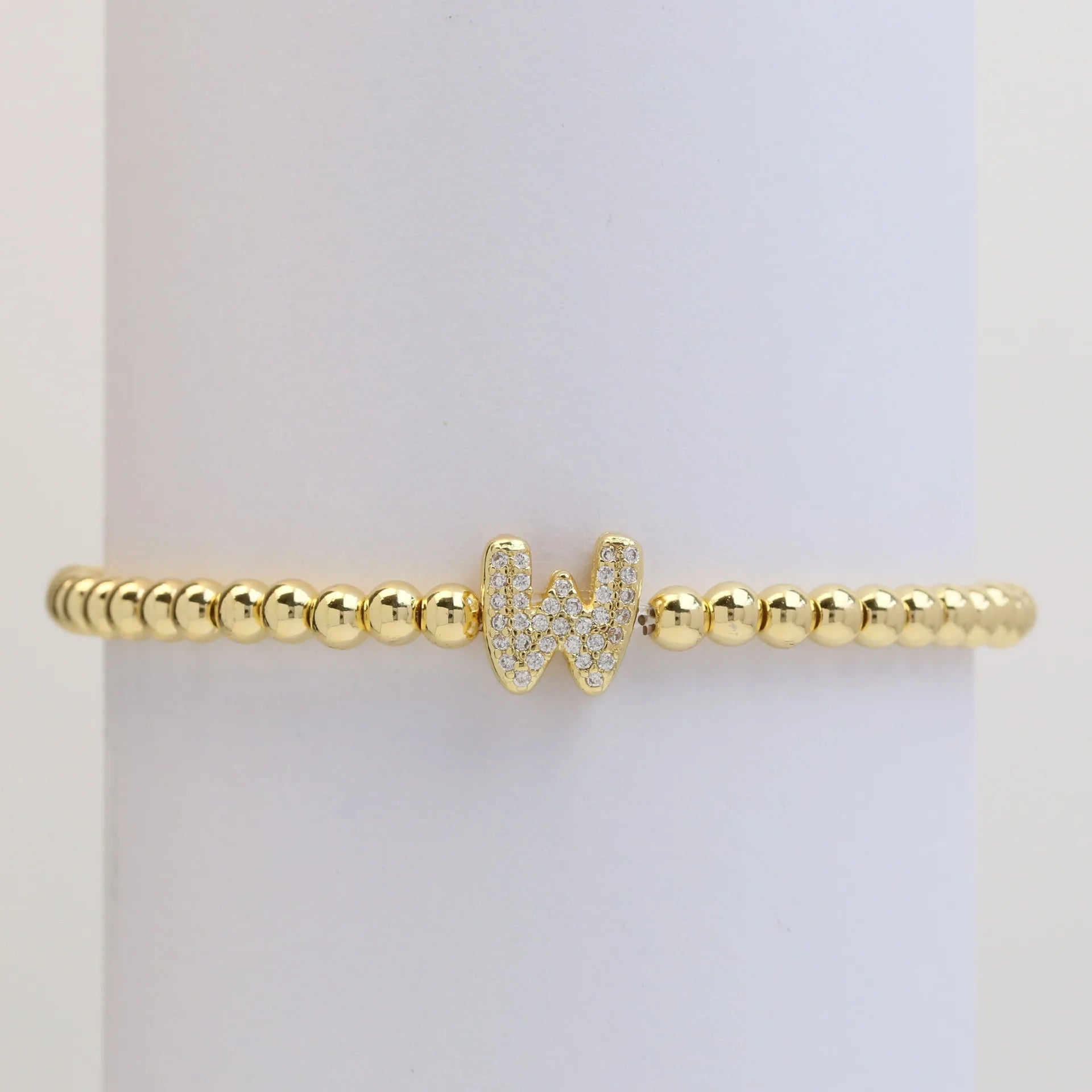 Letter Beaded Bracelet