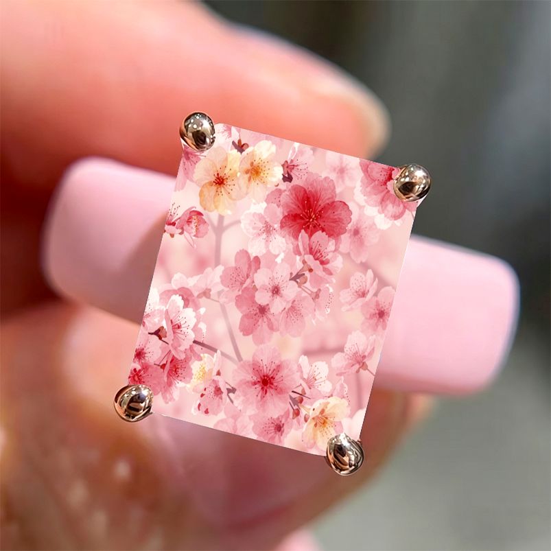 Cherry Blossom Silicone Ring