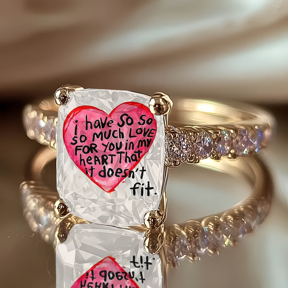 Love Doesn't Fit Square Ring